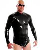 Long Sleeved Latex Body with Sheath and Zipper