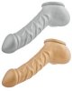 FRANZ Anatomical Latex Penis Sheath - 14 cm - Gold or Silver
