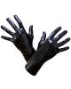 Anatomical Short Toylie Latex Gloves - Black