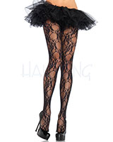 Floral Lace Pantyhose