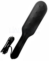 Leather Electro Paddle for E-Stim with Sharp Spikes