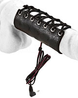 (Bild für) Penismanschette aus Leder für E-Stim
