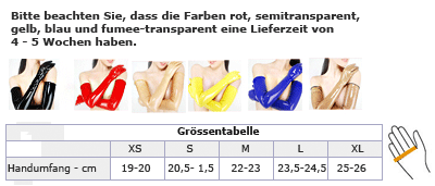 Größentabelle