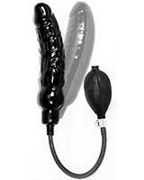 Inflatable Rubber Dildo - 17 cm - also with Core