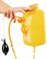 Latex Enema Bag - 4 Litre