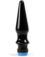 (Bild für) Analplug aus Latex mit Vibration - zum Schließen ins Bild klicken