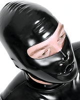 Cunnilingus-Maske aus Latex