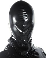 (Bild für) Henkershaube aus Latex mit Nasenlöchern