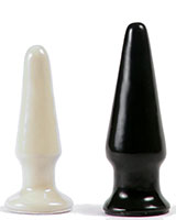 (Bild für) Butt Plug aus Latex in 2 Größen - zum Schließen ins Bild klicken