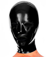 Anatomical Female Latex Hood- No Openings - also with Zipper