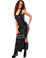 Anatomical Side Laced Rubber Gown