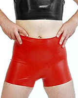(Bild für) Anatomische Latex-Shorts - auch mit Analdildo oder Analhülle