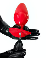 (Bild für) Aufblasbarer Analplug aus Latex mit Ventil - 74 mm ⌀