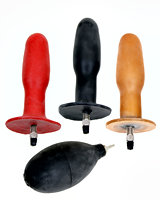 (Bild für) Aufblasbarer Analplug aus Latex mit Ventil - 33 mm ⌀ - auch mit Kern