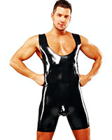 Anatomical Latex Surf Suit with Bulge