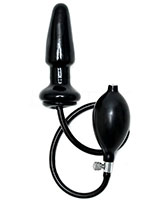(Bild für) Aufpumpbarer kleiner Analplug aus Latex mit formstabilem Kern