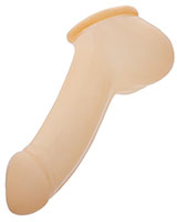 (Bild für) Latex-Penishülle ADAM mit 13 cm Schaftlänge - semitransparent