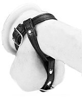 (Bild für) Penis-Hodenriemen aus Leder - zum Schließen ins Bild klicken
