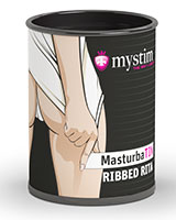 (Bild für) MasturbaTIN RIBBED RITA ein Möschen im Döschen - zum Schließen ins Bild klicken