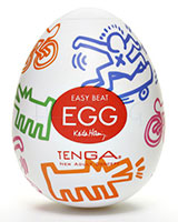 Tenga KEITH HARING EGG STREET Masturbator - 6 pcs. (6,92 €/Egg)