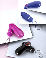 BNAUGHTY DELUXE UNLEASHED - Vibrating Egg with Remote Control