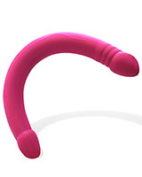 Dorcel REAL DOUBLE DO Dildo - Pink or Black