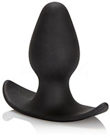 (Bild für) PERFECT PLUG Analplug aus schwarzem Silikon - zum Schließen ins Bild klicken