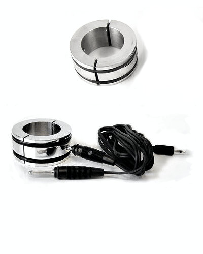 (Bild für) Ballstretcher / Cockring aus Aluminium für E-Stim