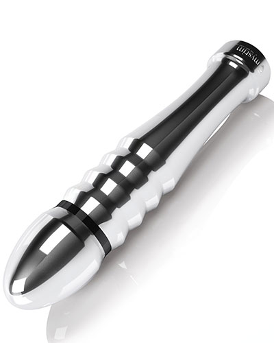 (Bild für) FUNKY FELLA Rillendildo aus Aluminium für E-Stim