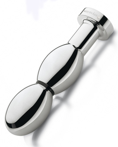 (Bild für) Mystim O(H!)THELLO - Ovaldildo aus Alu für E-Stim