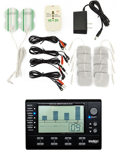 (Bild für) Reizstrom Powerboxset digital mit 4 Kanälen - für Stromanschluß