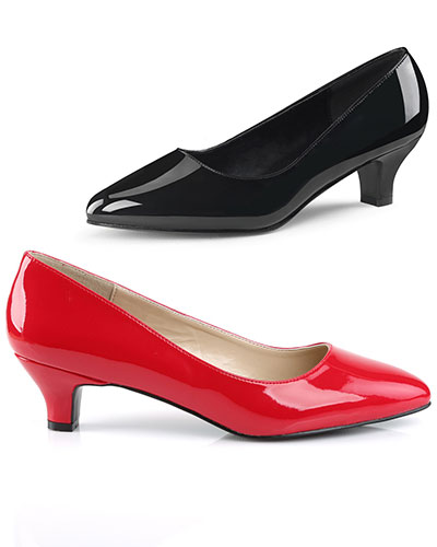 (Bild für) Lack-Pumps mit 5 cm Absätzen - bis Größe 47