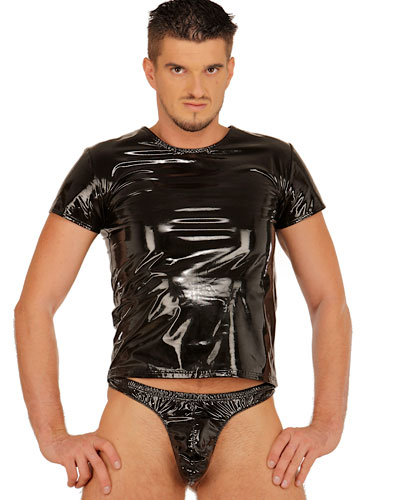 (Bild für) T-Shirt aus Stretchlack