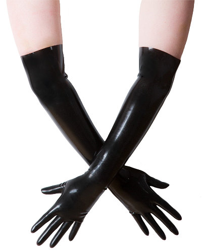 (Bild für) Latexhandschuhe - ellenbogenlang