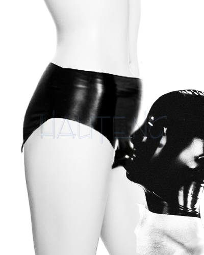 (Bild für) Latexslip mit Haube - Cunnilingusslip