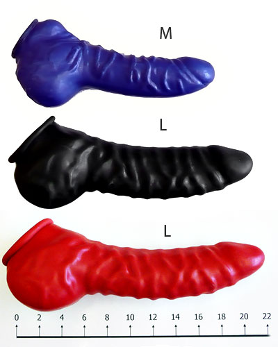 (Bild für) Anatomisches Dauerkondom aus Latex