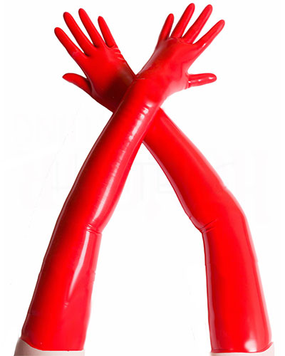 (Bild für) Latexhandschuhe - Oberarmlänge - bis Größe 2XL