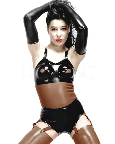 (Bild für) Minislip aus Latex - unisex - bis Größe 2XL
