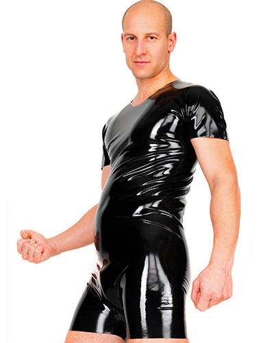 (Bild für) Surf-Anzug aus geklebtem Latex mit Reißverschluß hinten