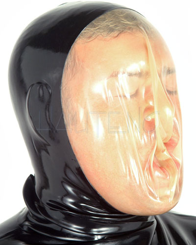 (Bild für) Atemreduktionsmaske aus geklebtem Latex mit Reißverschluß
