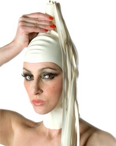 (Bild für) Ponyhaube aus Latex