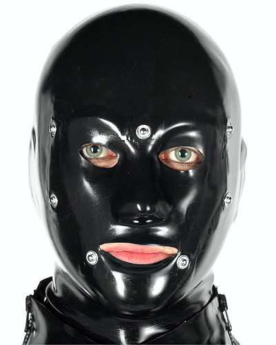 (Bild für) Anatomische Systemmaske aus 0,6 mm Latex (ergänzbar)