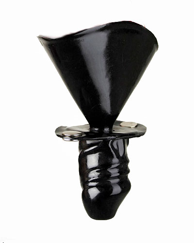 (Bild für) Natursekt-Trichter aus Latex für die Systemmaske