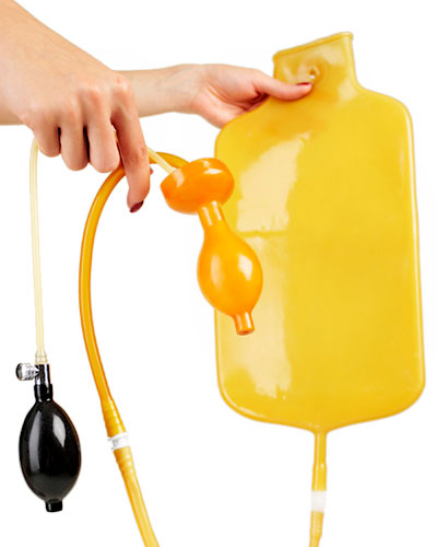 (Bild für) Klistierbeutel aus Latex - 4 Liter