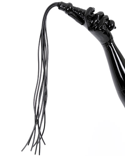 (Bild für) Peitsche aus Latex mit 7 Riemen
