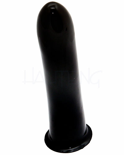 (Bild für) Analkondom aus Latex mit Basisplatte zum Einkleben