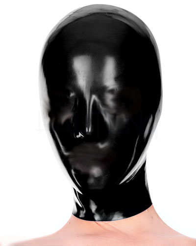 (image for) Anatomical Female Thick Latex Hood with No Openings - 0.6 mm