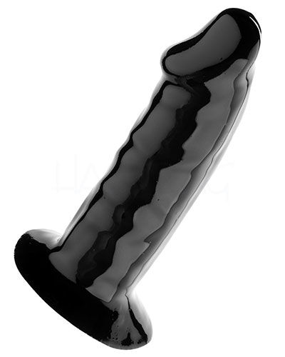 (Bild für) Anatomisches Analkondom aus Latex mit Basisplatte zum Einkleben