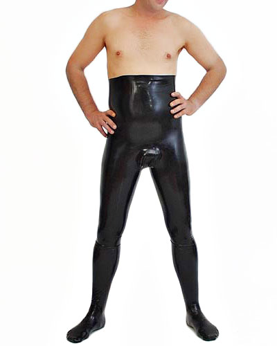(Bild für) Anatomische Latexstrumpfhose mit Suspensorium und Anal-Optionen