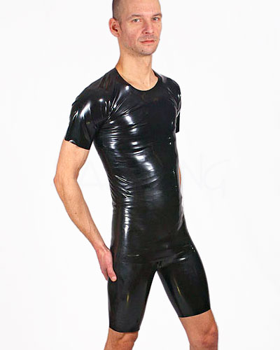 (Bild für) Anatomische Latex-Bermuda mit Analoptionen